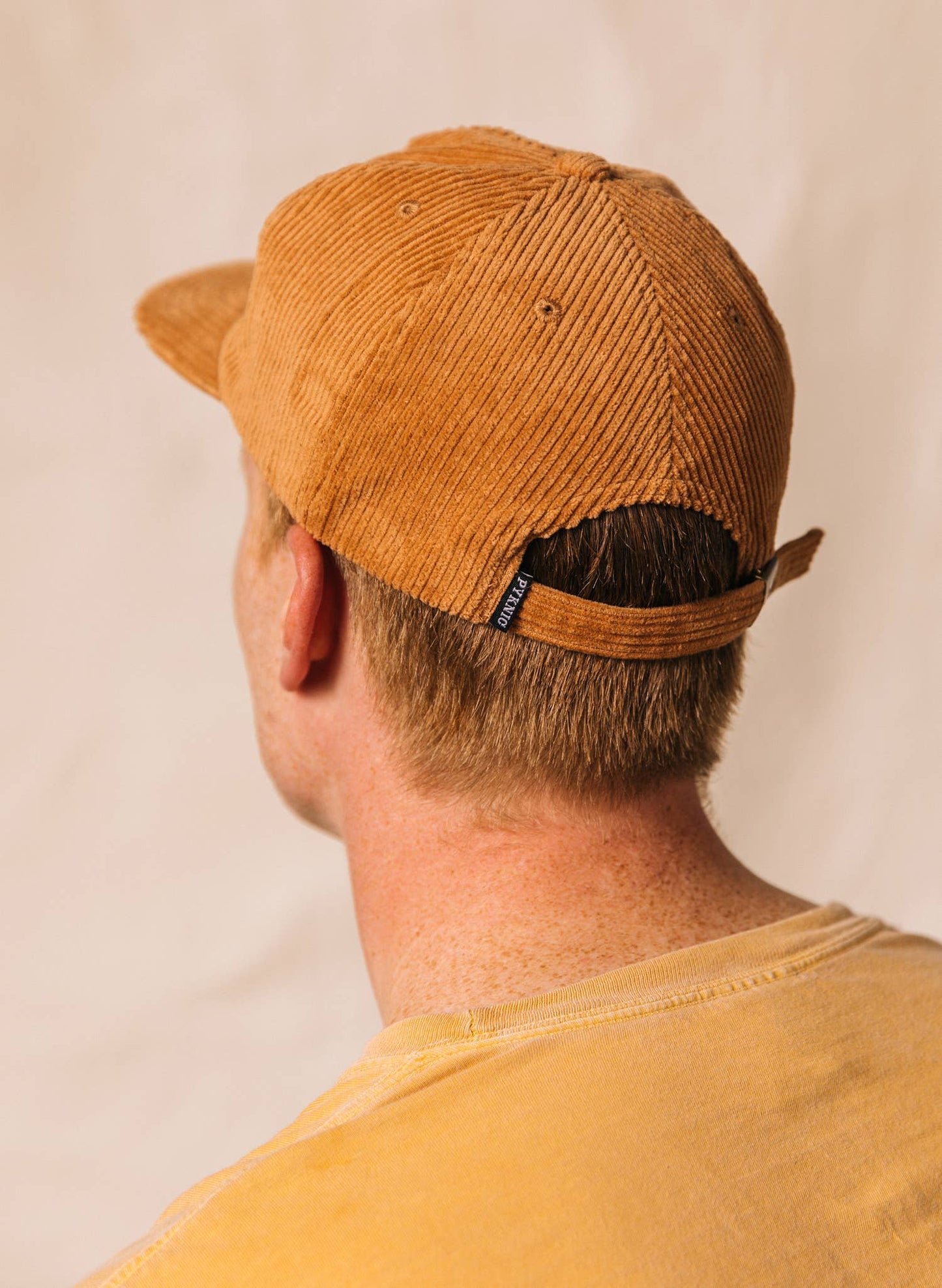 Hat (Corduroy) - Tacos Chainstitch Rust