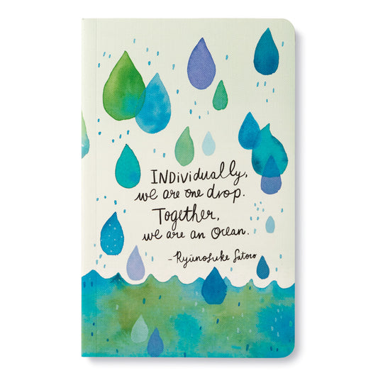 Journal (Paperback) - Individually, We Are One Drop. Together We Are An Ocean