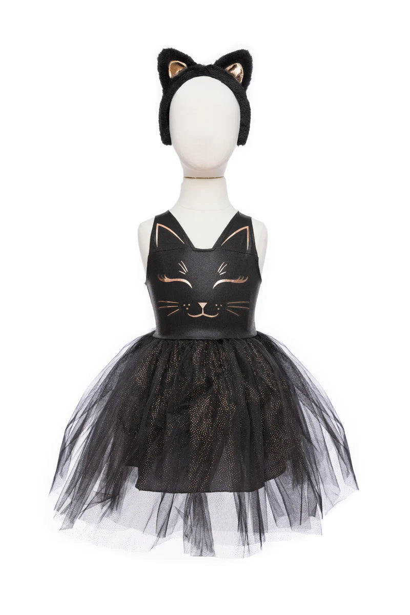 cat design dress Fabulous Felines Vintage Dress