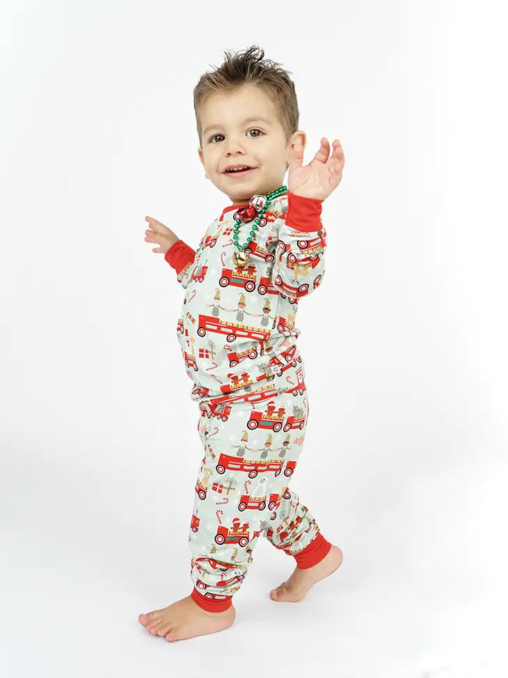 2 Piece Pajama (Long Sleeve) - Christmas Train