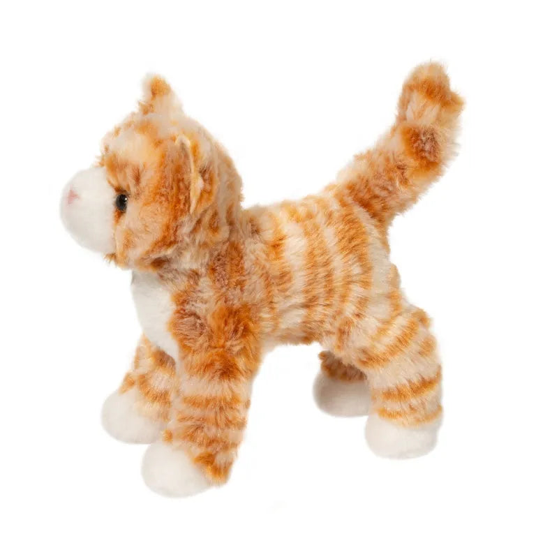 Stuffed Animal - Hally Orange Striped Cat
