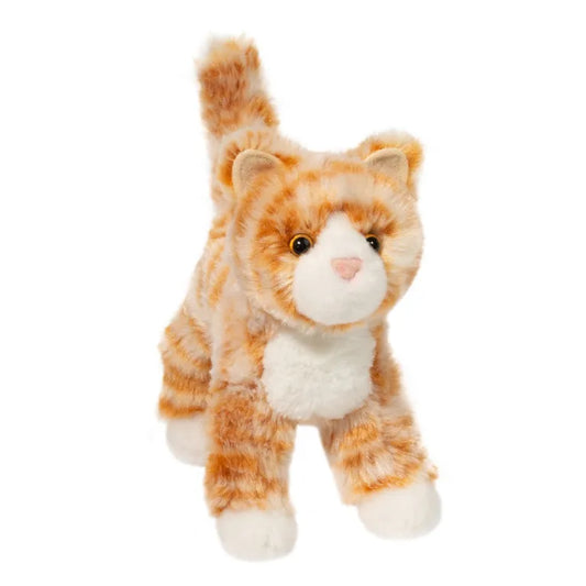 Stuffed Animal - Hally Orange Striped Cat