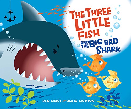 Book (Hardcover) - The Three Little Fish And The Big Bad Shark