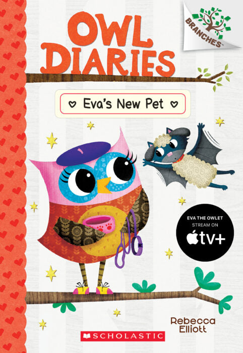 Book (Paperback) - Owl Diaries: Eva's New Pet (Book #15)