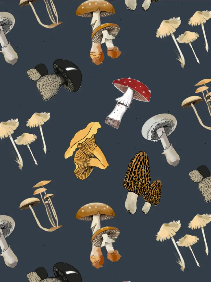 2 Piece Pajamas - Moody Mushrooms