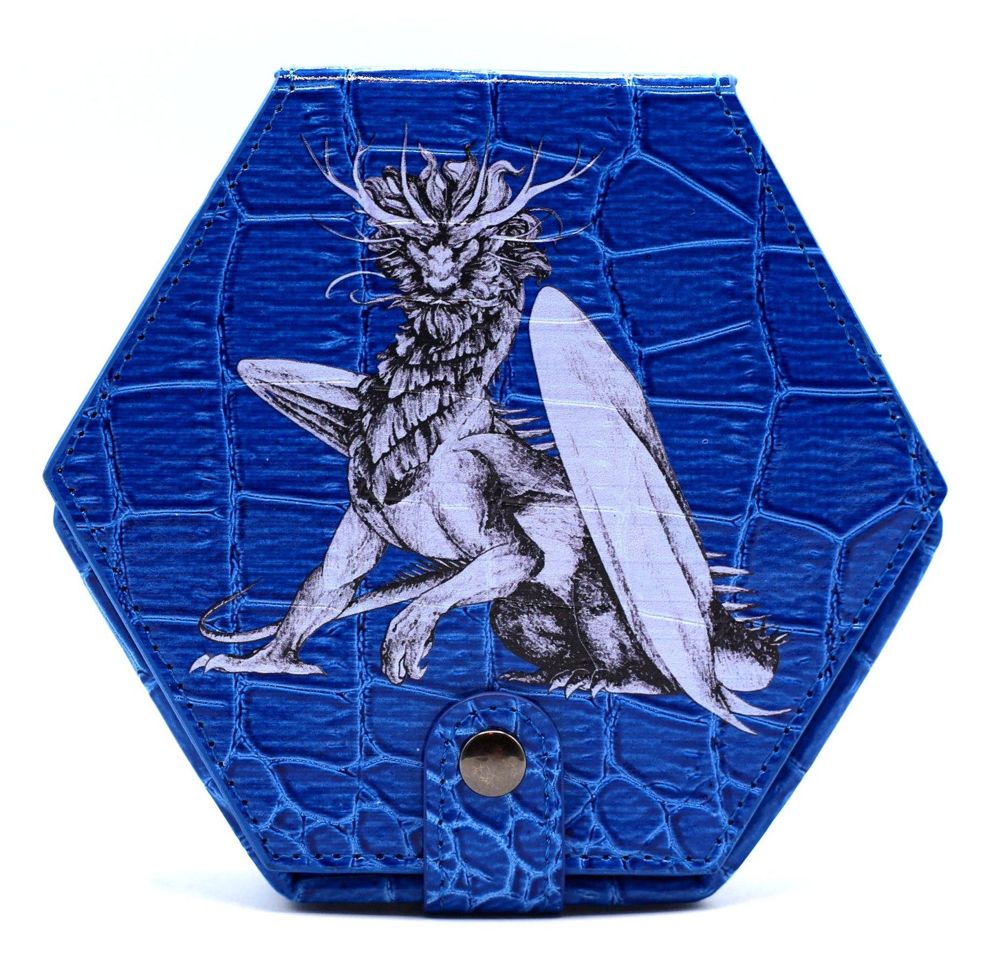 Dragon's Hoard Gemstone Polyhedral Dice Set - Labradorite