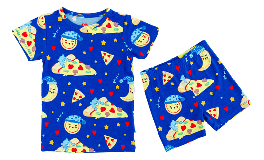 2-Piece Pajamas (Shorts) - Care Bears™ Bedtime Pizza