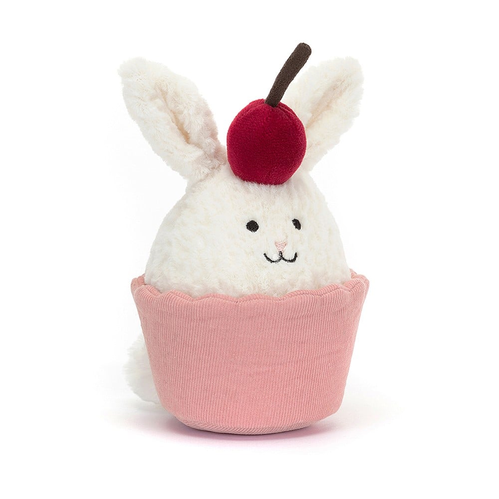 Stuffed Animal - Dainty Dessert Bunny Cupcake