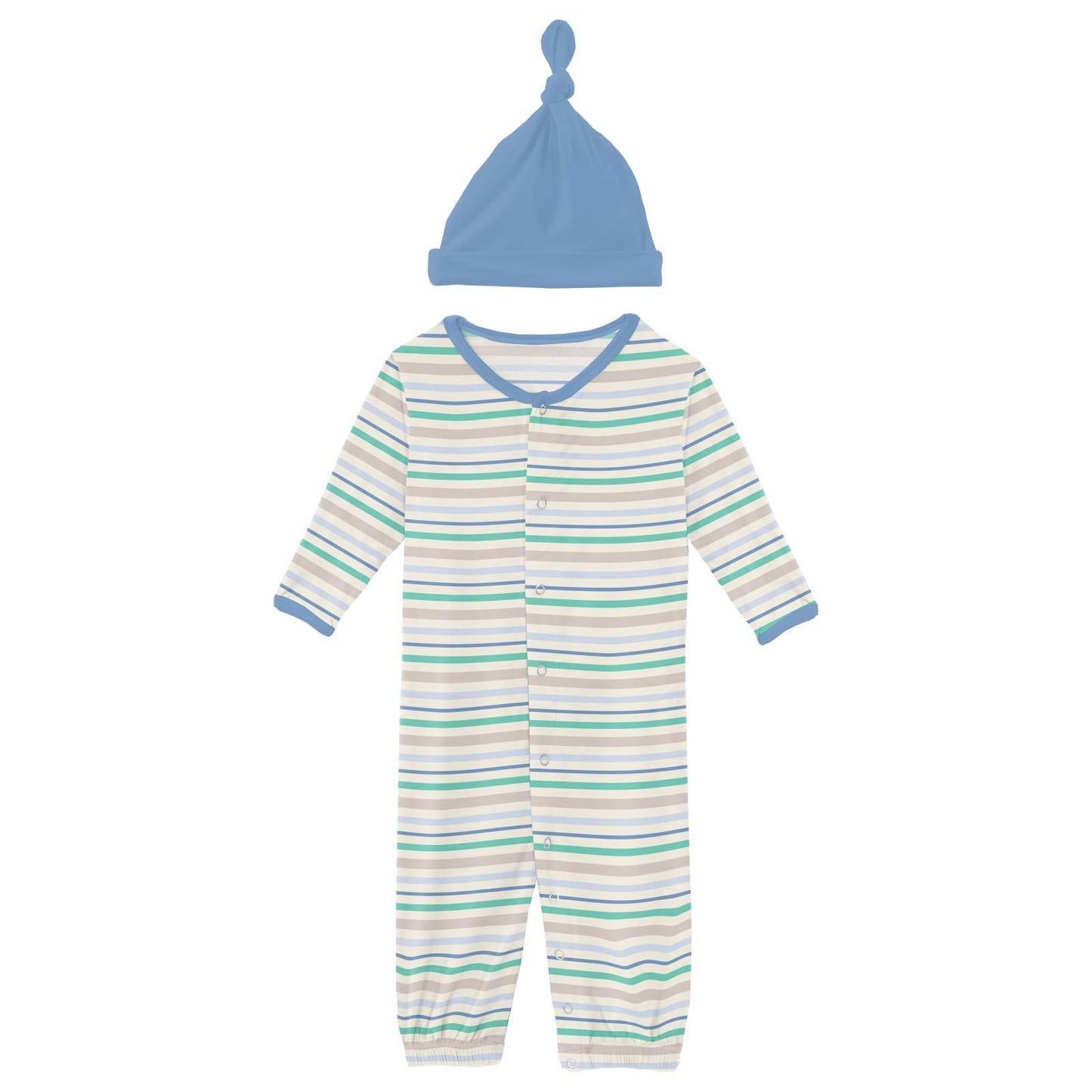 Converter Gown with Hat - Mythical Stripe