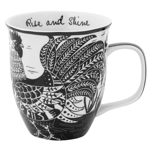 Mug (Ceramic) - Boho Rooster