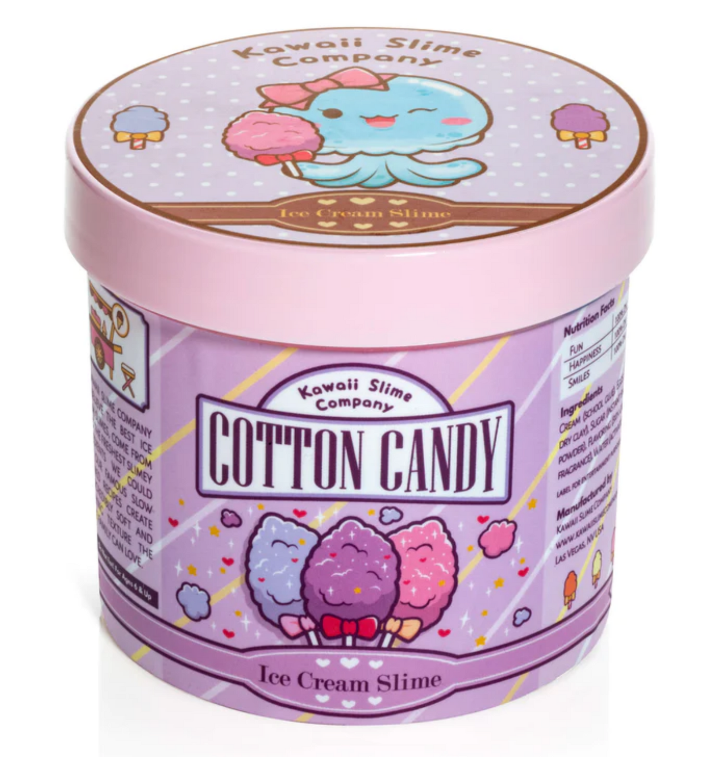Slime - Cotton Candy Scented Ice Cream Pint