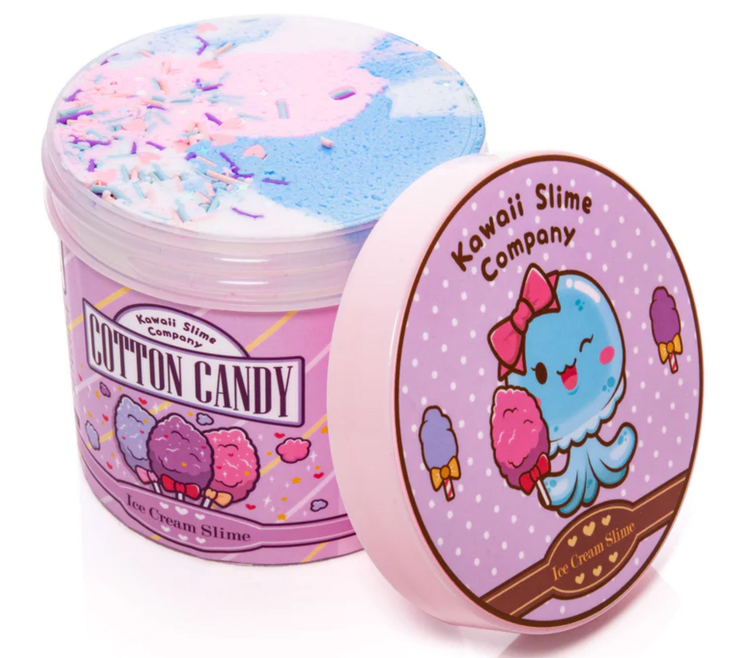 Slime - Cotton Candy Scented Ice Cream Pint