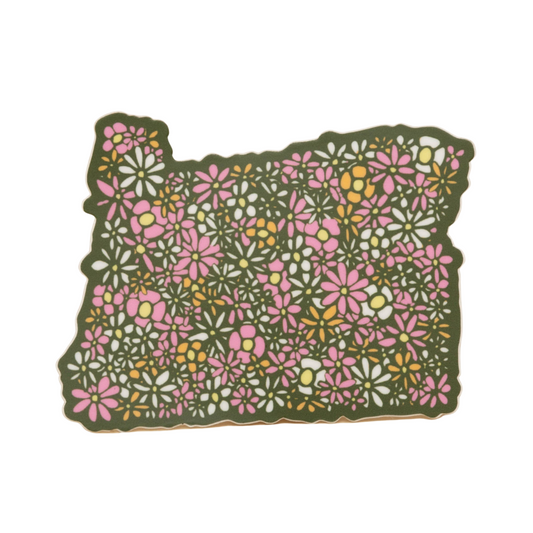 Sticker - Oregon Blossoms