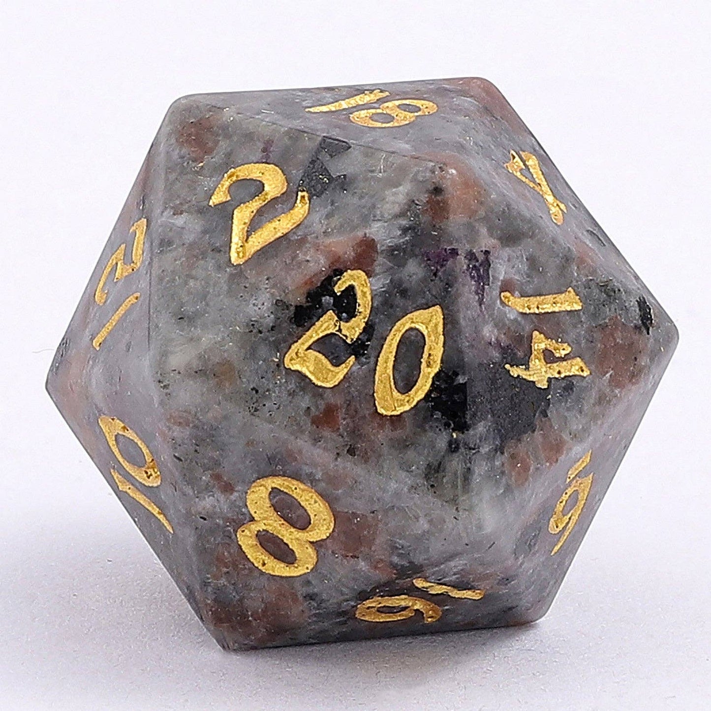 Dragon's Hoard Gem Stone Polyhedral Dice Set - Yooperlite