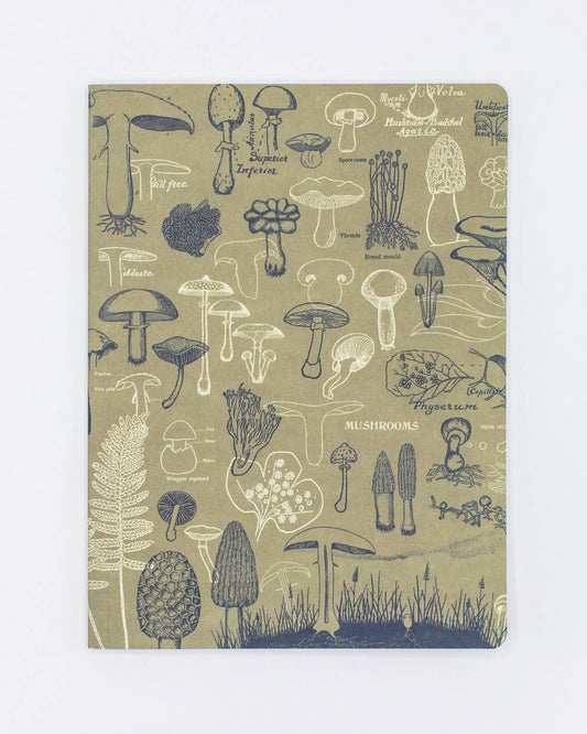 Journal (Softcover) - Mushrooms Lined