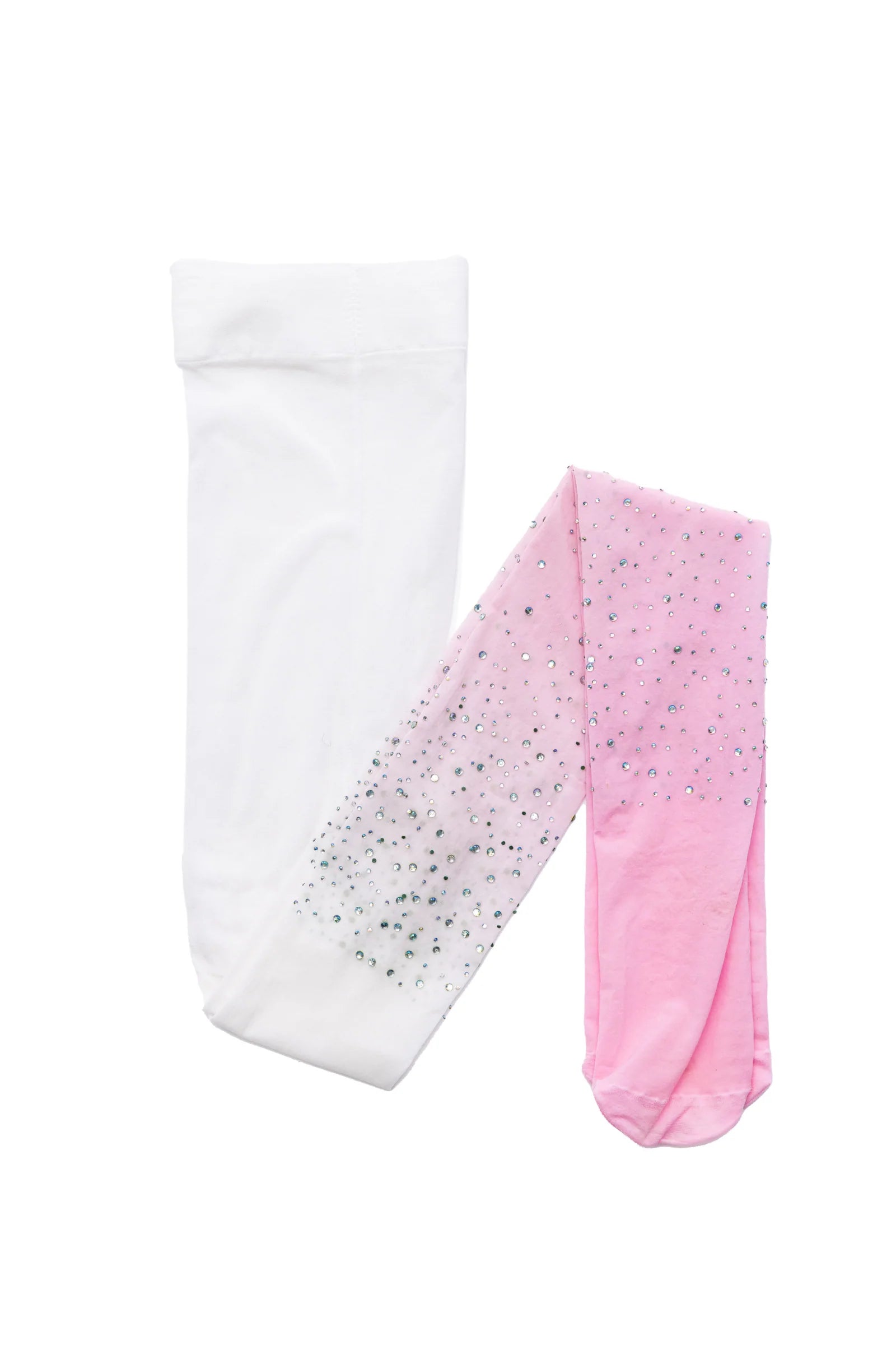 Dress Up - Rhinestone Tights (Ombre: White & Light Pink) – Childish  Tendencies and Wind Drift Gallery