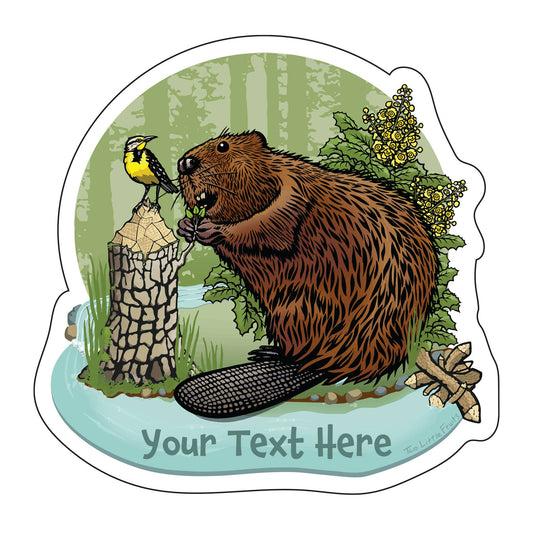 Sticker - Beaver Oregon Coast