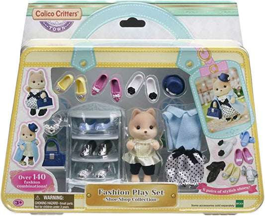Calico Critters - Fashion Play Set: Shoe Shop Collection