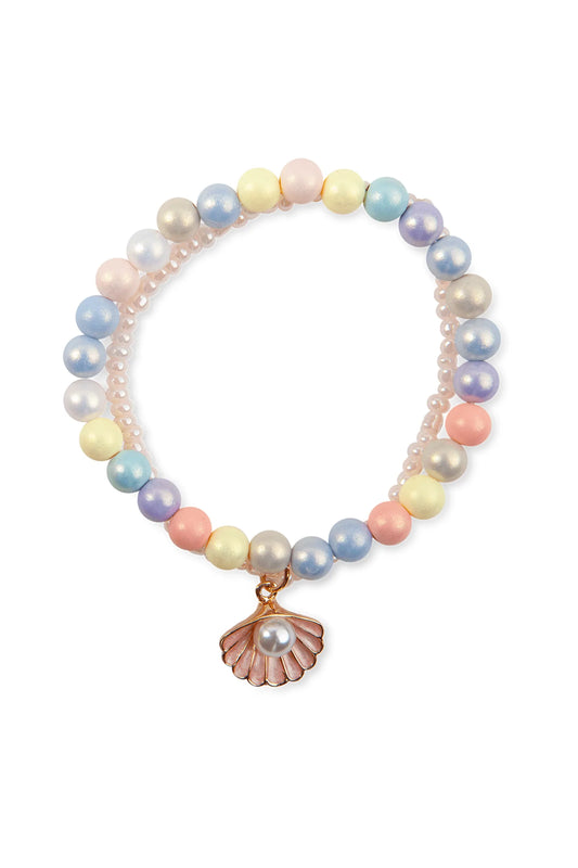 Jewelry (Kids) - Boutique Pastel Shell Bracelet