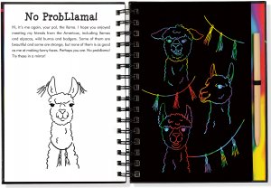 Scratch & Sketch  - Llamas And Friends