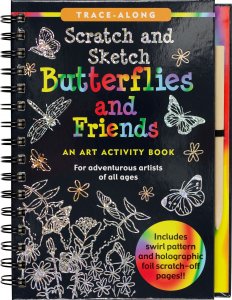 Scratch & Sketch - Butterflies And Friends