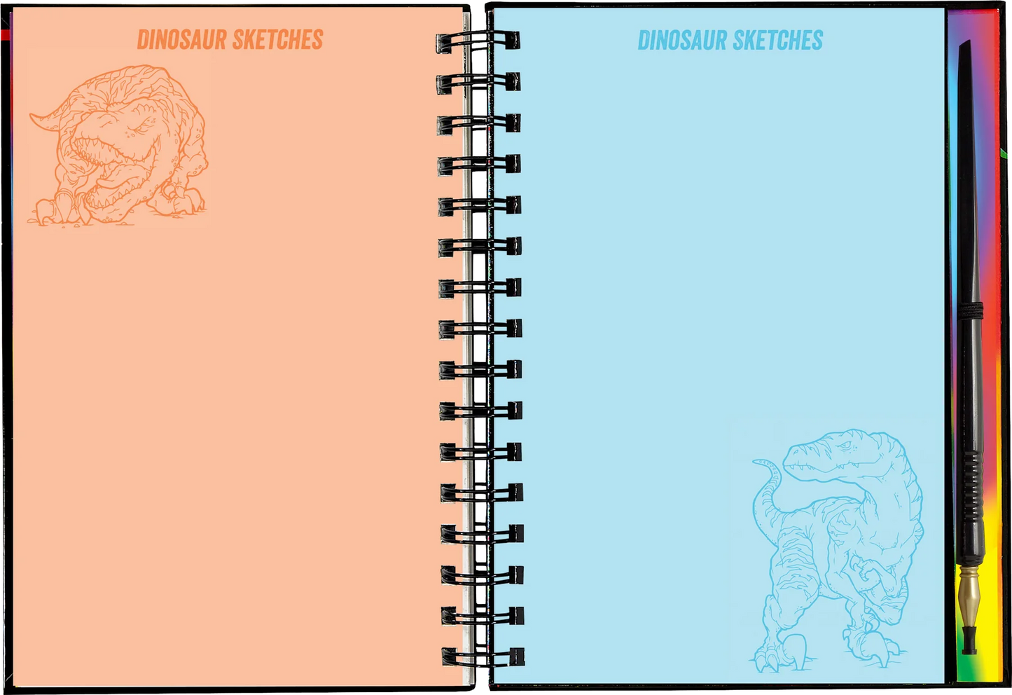 Scratch & Sketch - Extreme! Dinosaurs
