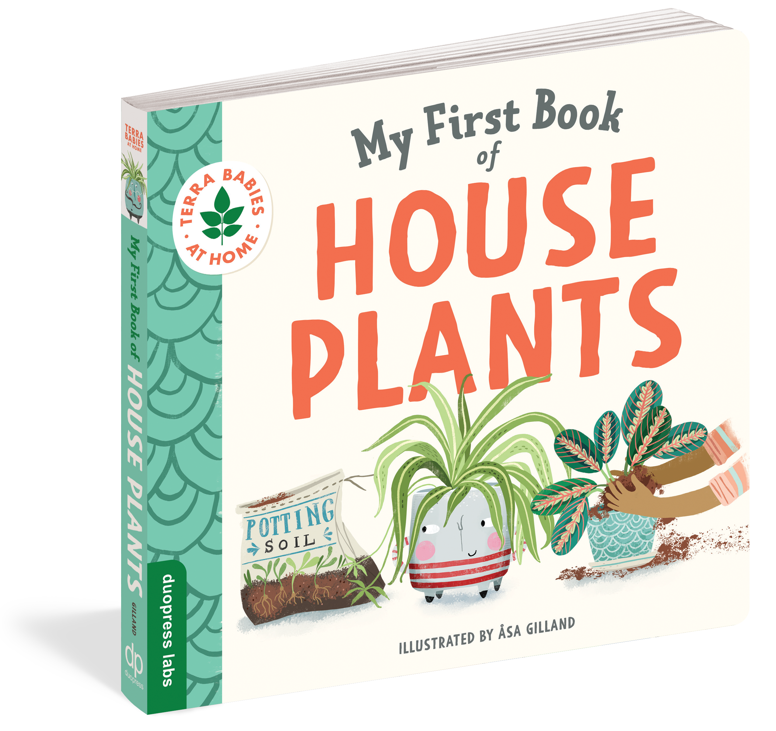 my first book of house plants Board Book