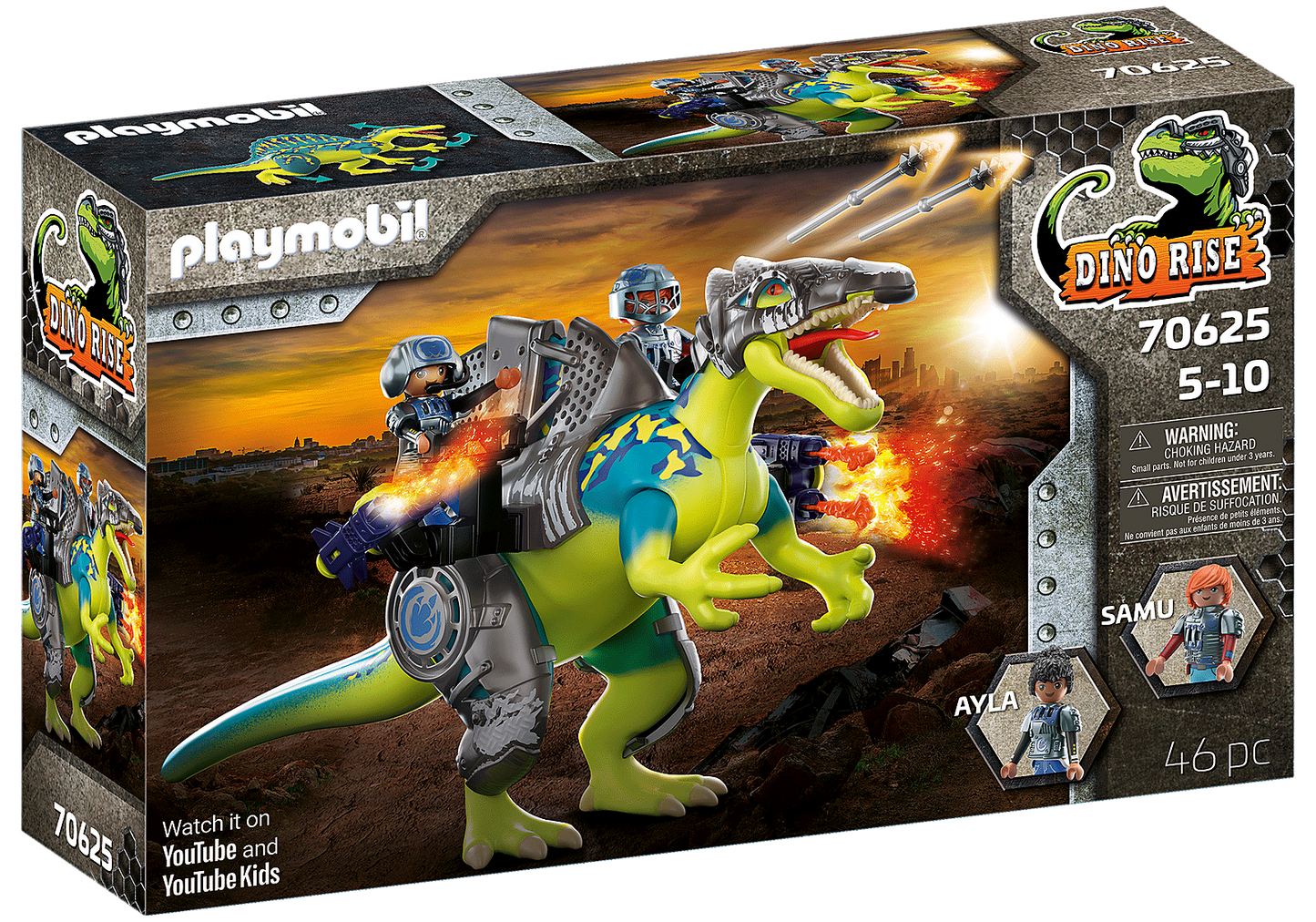 Playmobil - Spinosaurus: Double Defense Power