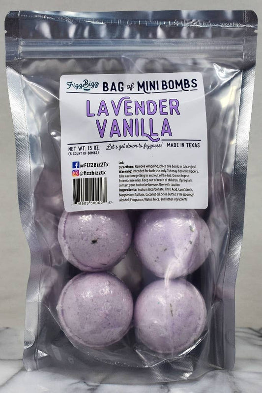 Bath Bomb Set - Lavender Vanilla