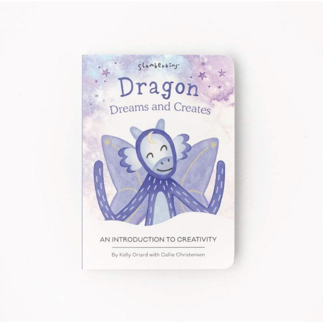 Slumberkins  - Celestial Blue Dragon Snuggler -An Introduction To Creativity