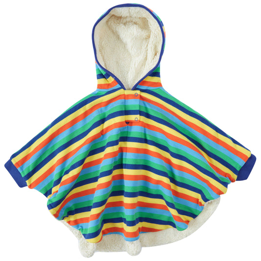 Poncho (Women's) - Rainbow Stripe