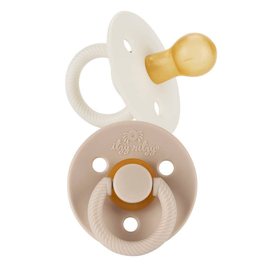 Pacifier Set - Natural Rubber (Coconut + Toast)