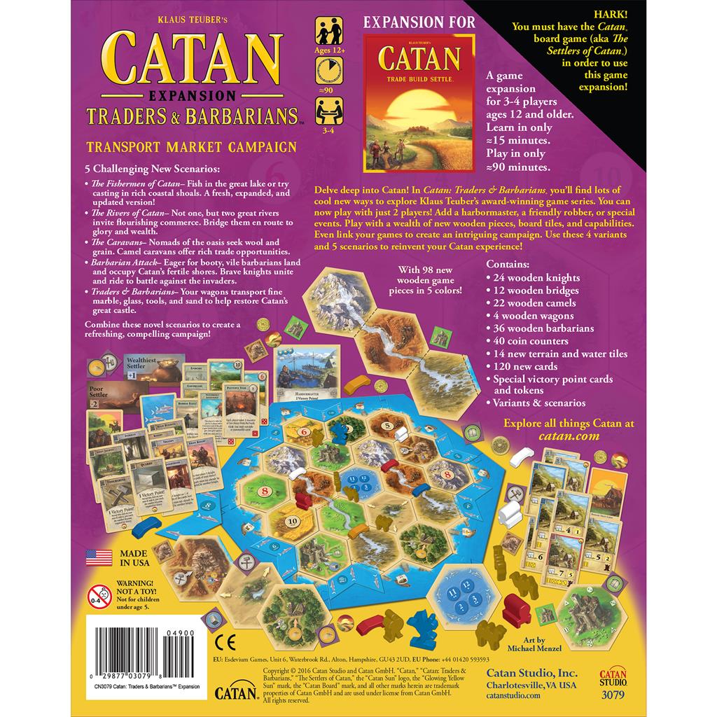Game - Catan: Traders & Barbarians Expansion