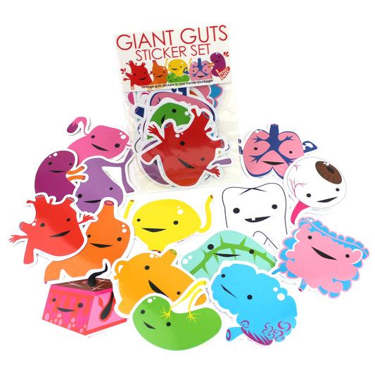 Sticker Set - Giant Guts (15pc)