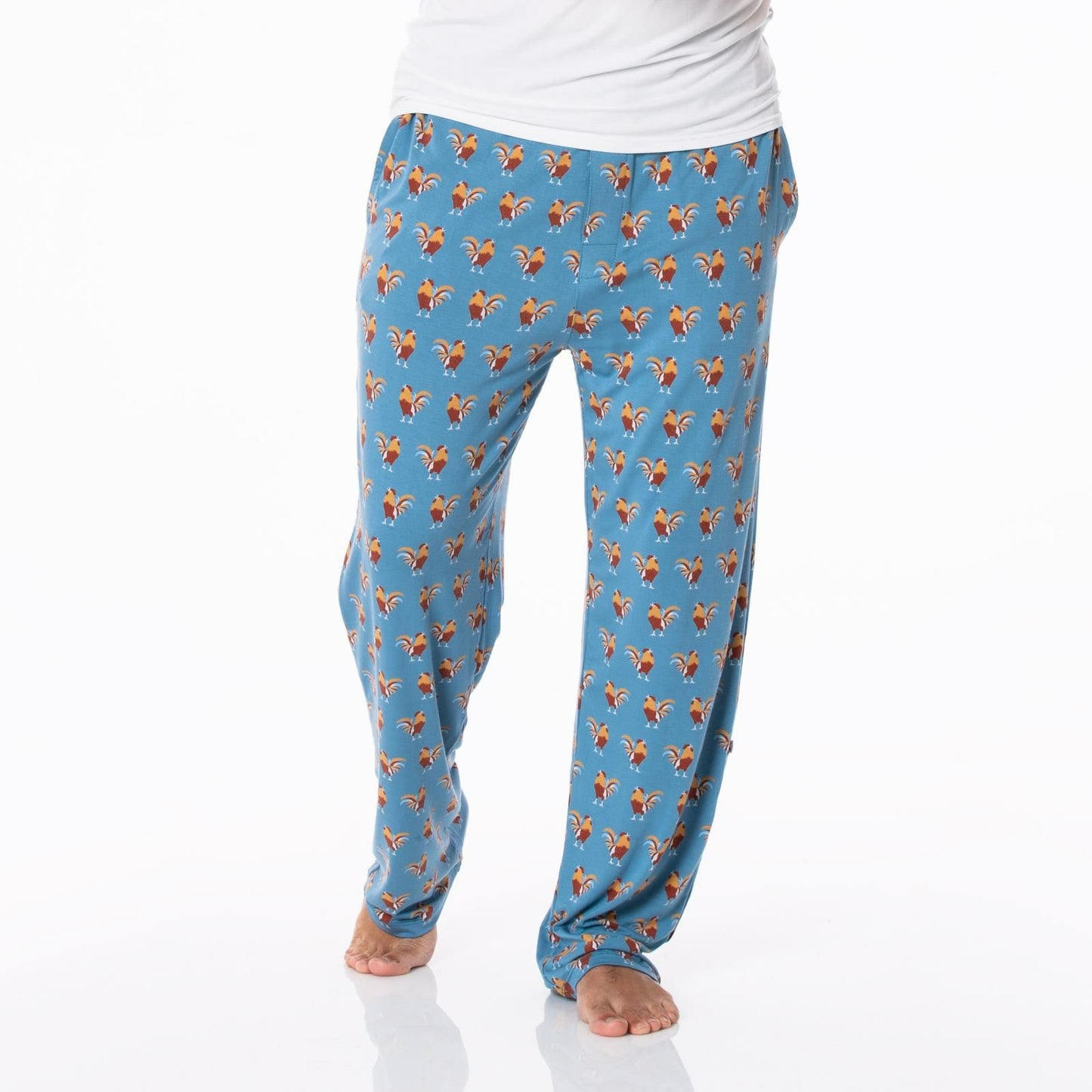 Last One - Size Small: Men's Pajama Pants - Parisian Rooster