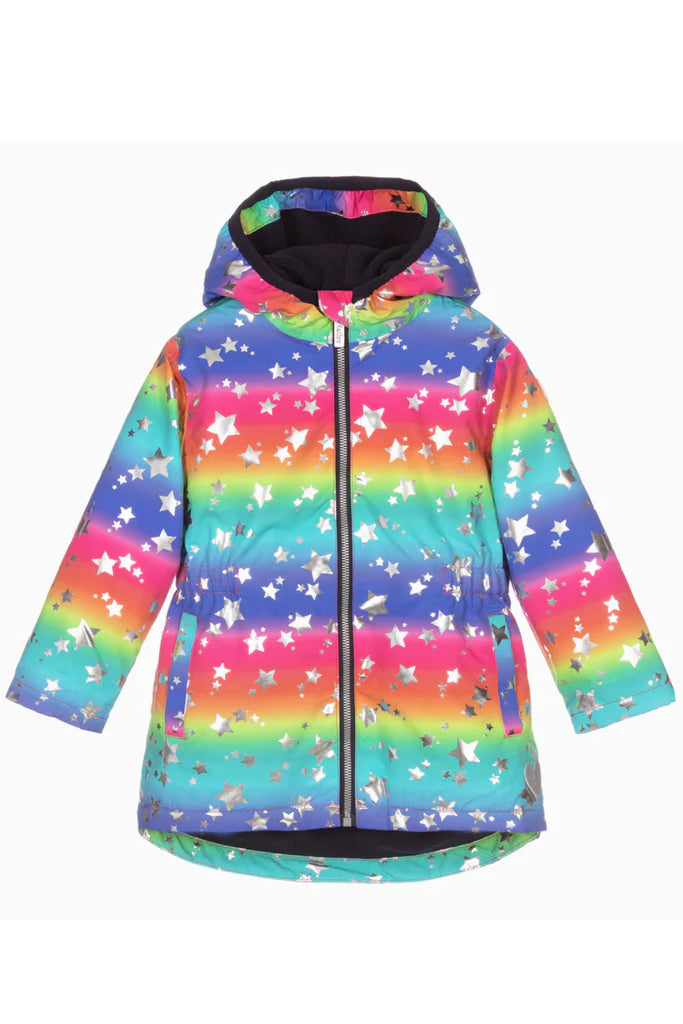 Rainbow store rain jacket