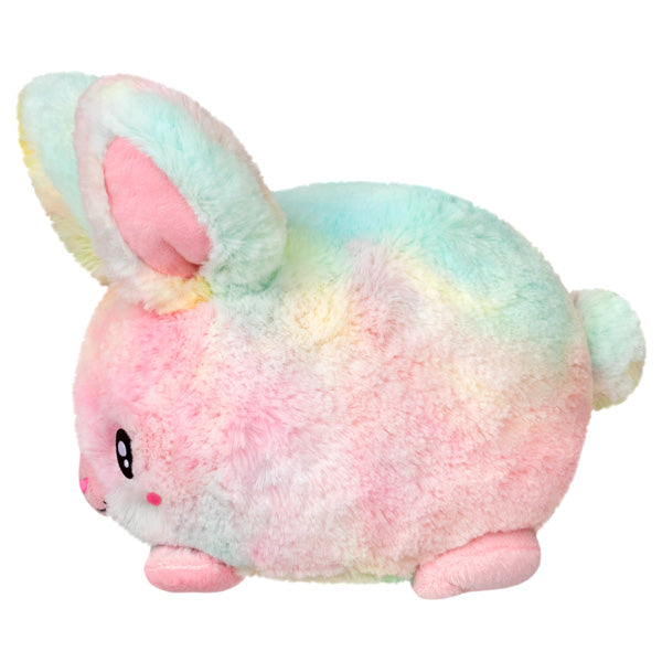 Squishable - Snugglemi Snacker Fluffy Bunny Pastel Tie Dye