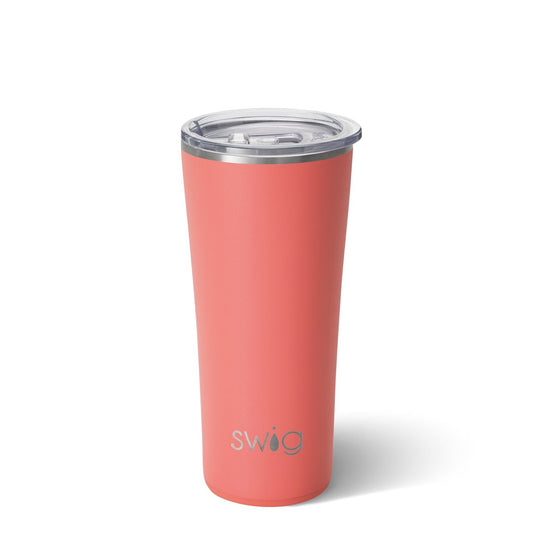 Final Sale - As Is: Insulated Tumbler - Matte Coral (22oz)