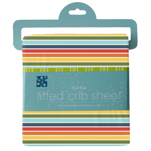 Crib Sheet - Groovy Stripe