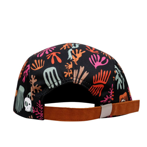 Hat (5 Panel) - Seawall Black