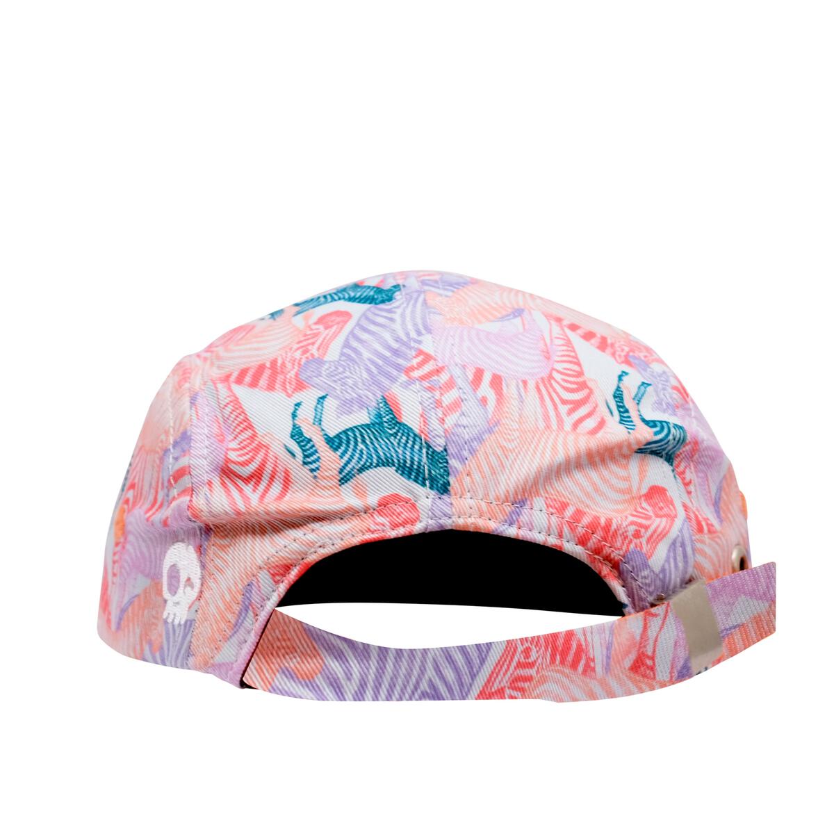 Hat (5 Panel) - Zebra Love