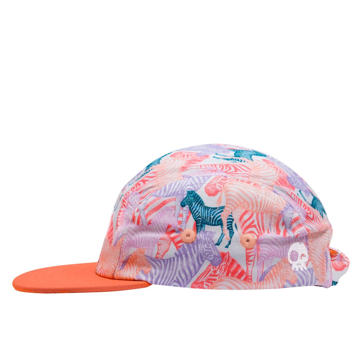 Hat (5 Panel) - Zebra Love