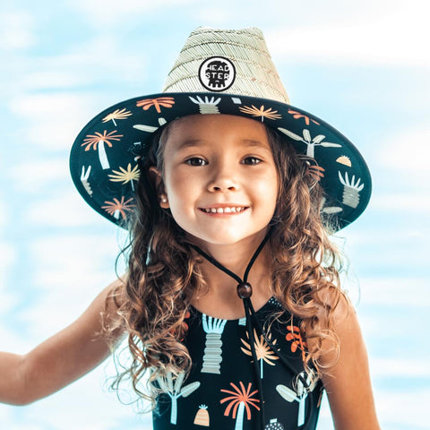 Straw Hat - Jungle Fever Black