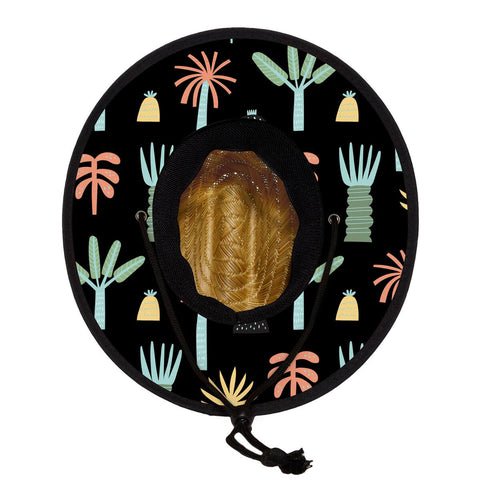 Straw Hat - Jungle Fever Black