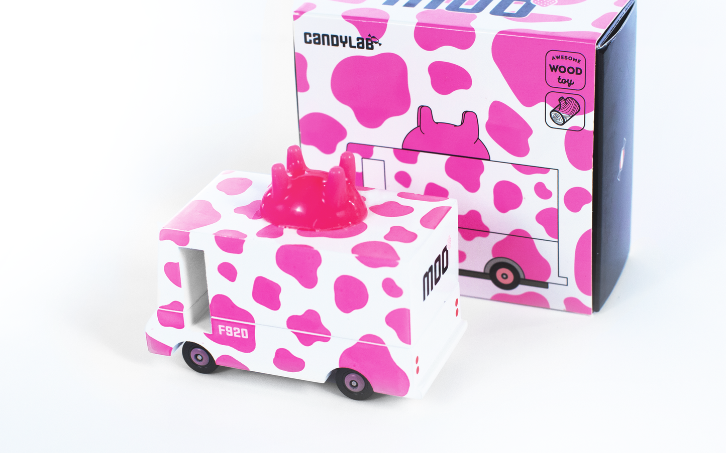 Toy Car - Strawberry Moo