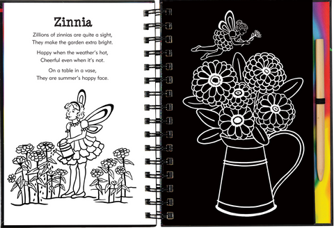 Scratch & Sketch - Garden Fairies