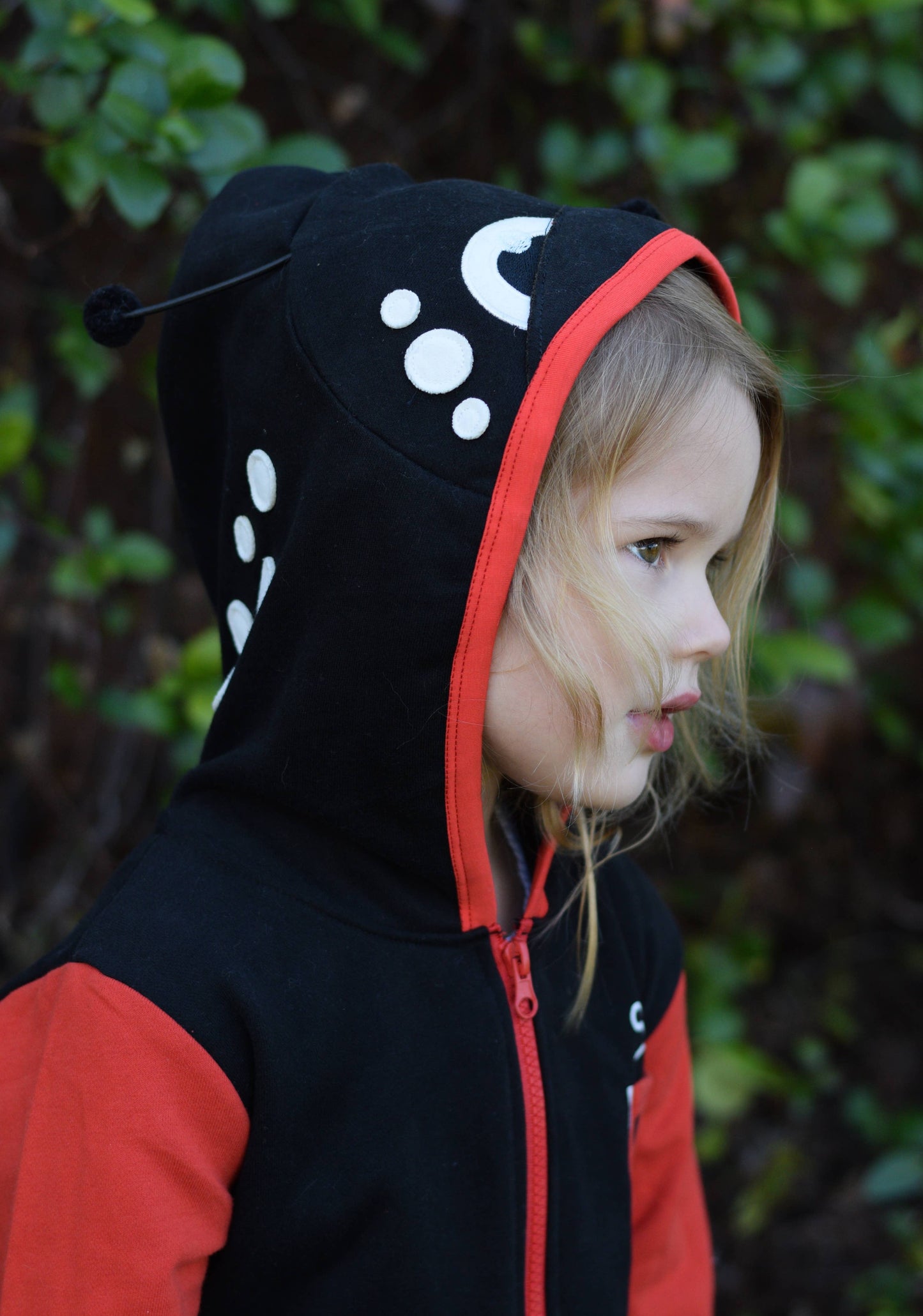 Backpack Hoodie - Ladybug