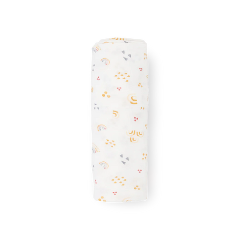Swaddle - Stretch Knit Rainbows