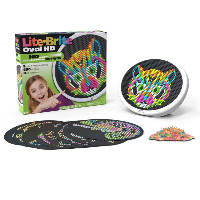 Lite-Brite Oval