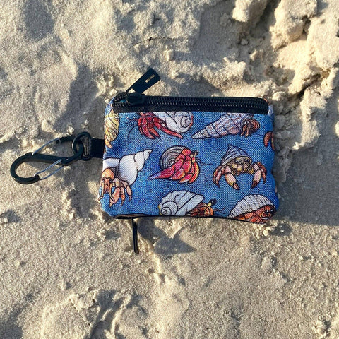 Clip Wallet - Hermit Crabs